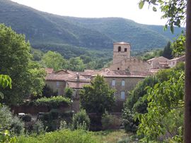 A general view of Lauroux