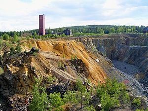 The Copper Mine in Falun, the Great Pit