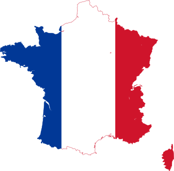 France Flag Map.svg