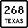 Texas 268.svg