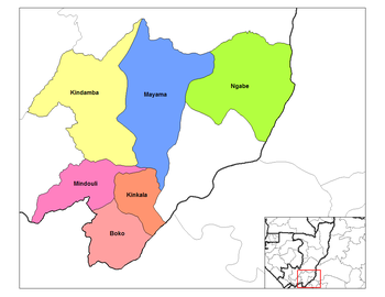 Mayama District in the region