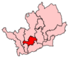 A small-to-medium sized constituency, slightly west of the centre of the county. It is bordered entirely by other constituencies in the county.