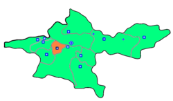 Eslamshahr County in Tehran Province