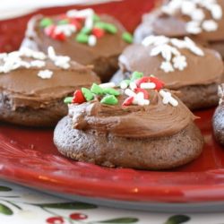 Chocolate Cupcake Top Cookies from What Megans Making on @KatrinasKitchen