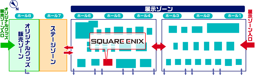 ホール全体図