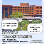 「限界を超えている日本の学費」　龍谷大学で教職員、学生が共同し講演会　25年１月10日、本田由紀・東大教授講師に