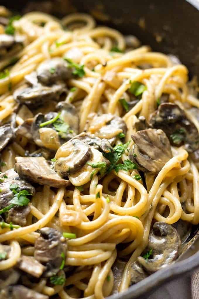 Mushroom Stroganoff Recipe