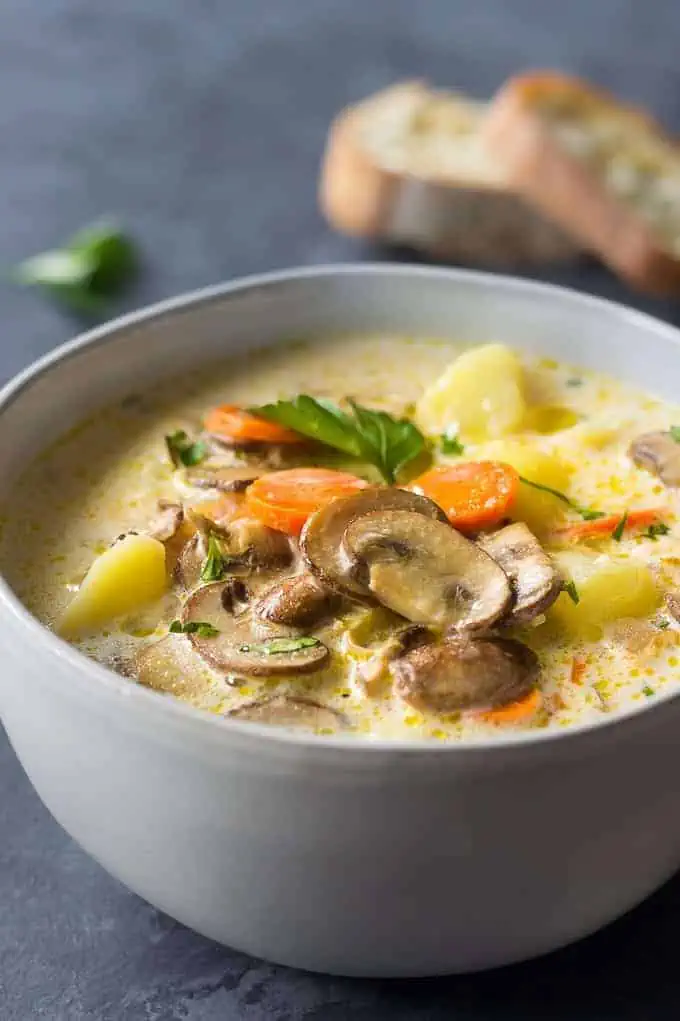 Homemade Mushroom Soup