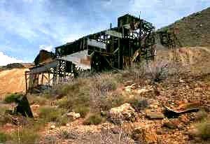 Old mine at Cerbat, Arizona courtesy Kurt Wenner