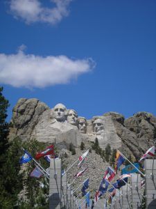 Mount Rushmore, photo by Kathy Alexander. 