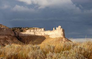 Scott's Bluff, Nebraska on the Oregon Trail