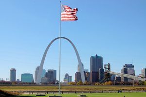 Gateway Arch, St. Louis, Missouri by Kathy Alexander.