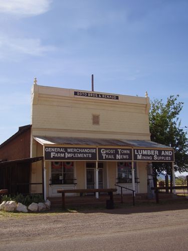 The Pearce General Store has been restored and is on the National Register of Historic Buildings, Kathy Alexander.