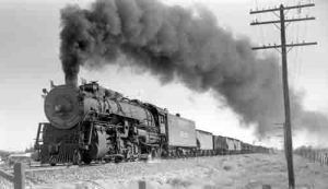 Union Pacific Train, late 1800s