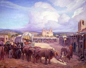 The Santa Fe Trail ends in Santa Fe, New Mexico