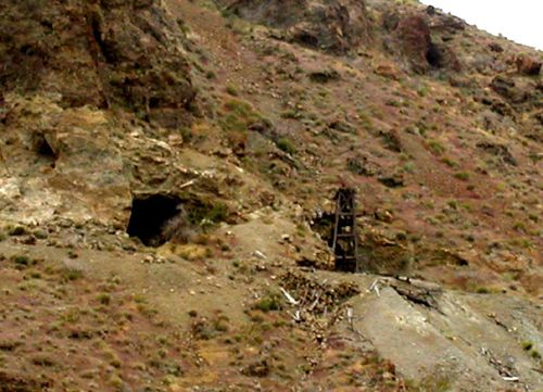 Mining Shaft in Eldorado Canyon, April 2005, David Alexander