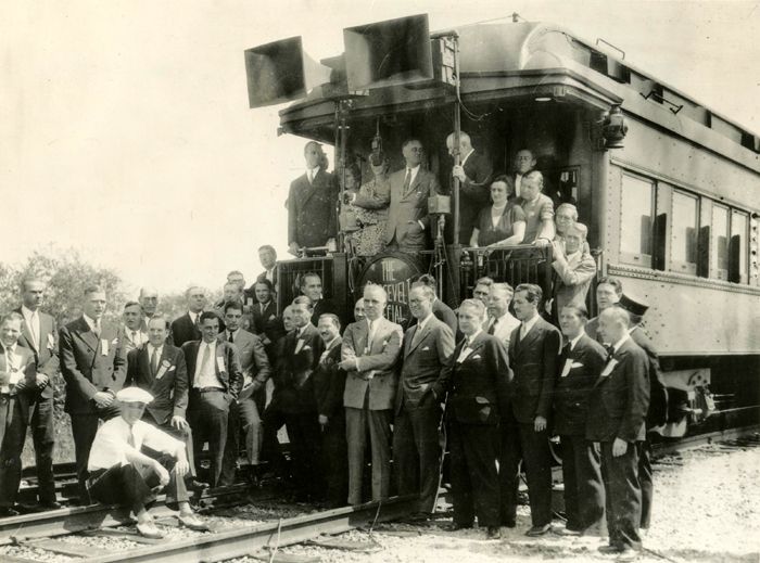 Franklin Roosevelt Campaign Train, 1932