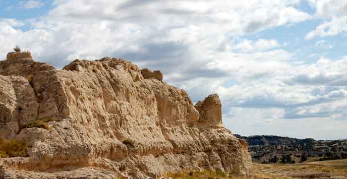 Scenery along the Oregon Trail in Wyoming, by Kathy Alexander.