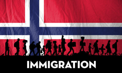 Immigration to Norway flag