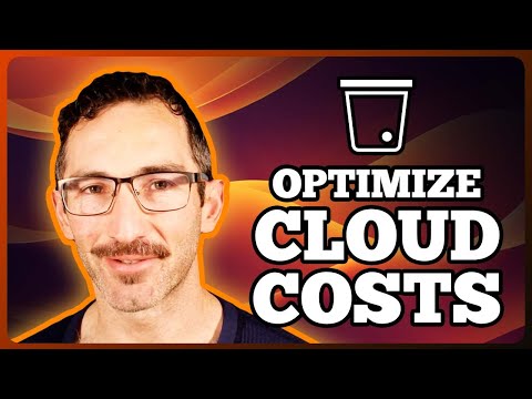 Image of Austin Gil with the text Optimize Cloud Cost to the right.