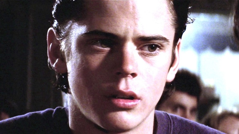 Ponyboy looking intense