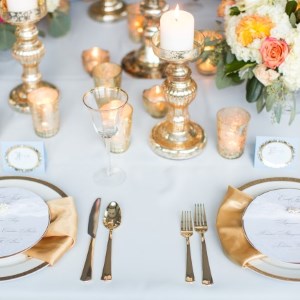 elegant styled table