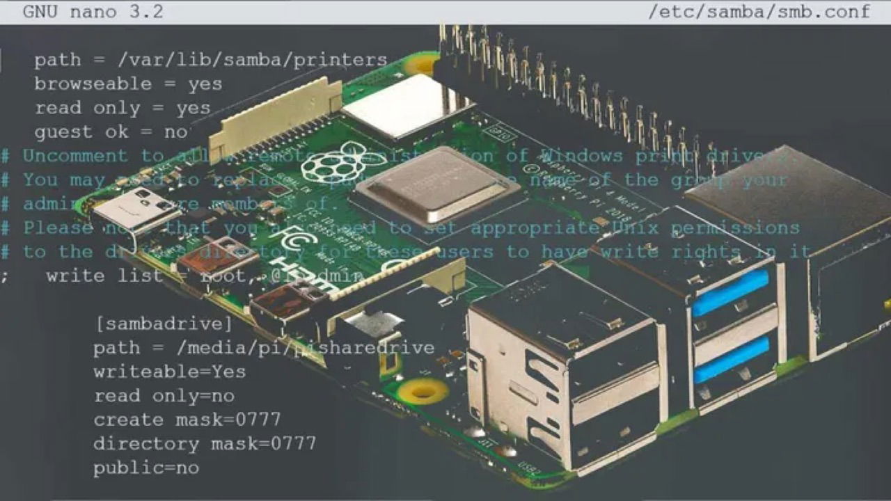 Raspberry Pi Samba Cover Image