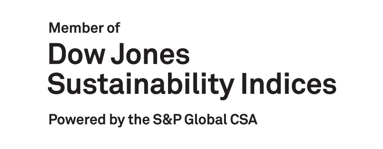 Member of Dow Jones Sustainability Indices