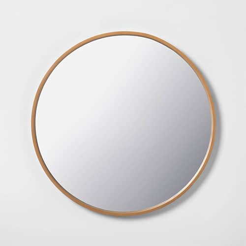 Round Framed Mirror