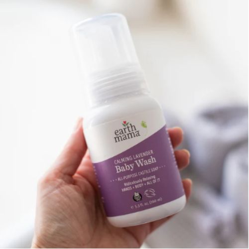 Earth Mama Calming Lavender Castile Baby Wash