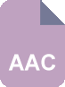 対応フォーマット: AAC