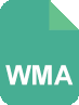 対応フォーマット: WMA