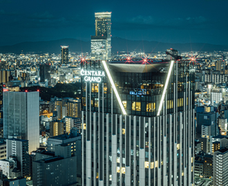 大型高級ホテル「センタラグランドホテル大阪」