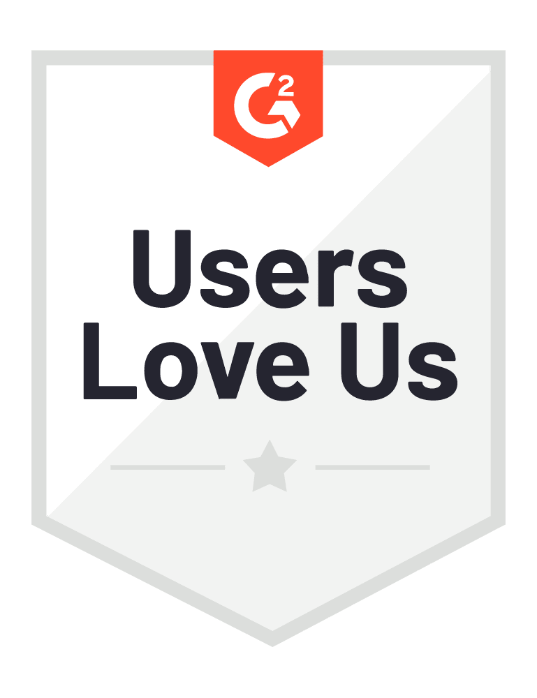 Badge G2 users love us