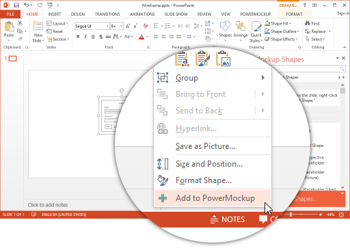 Add Custom PowerPoint Shapes