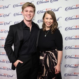 NEW YORK, NEW YORK - MAY 03: Robert Irwin and Wildlife Conservationist and CEO, Australia Zoo Blossom Award Honoree Bindi Irwin attends the Endometriosis Foundation Of America's (EndoFound) 12th Annual Blossom Ball at Gotham Hall on May 03, 2024 in New York City.  (Photo by Jamie McCarthy/Getty Images for Endometriosis Foundation of America)