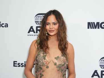 Chrissy Teigen at the 2024 Accessories Council Excellence (ACE) Awards held at the Pierre Hotel NY on May 7, 2024 in New York City.