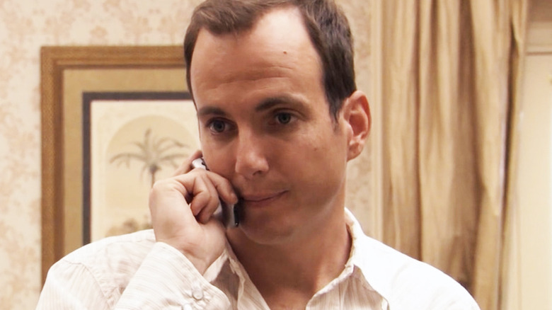 Will Arnett on phone Arrested Development