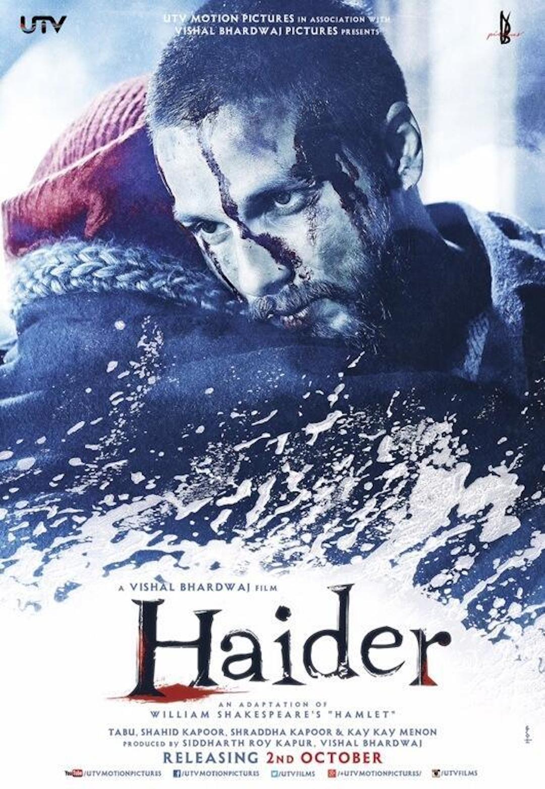 Haider poster