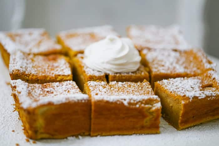 Pumpkin Magic Custard Cake