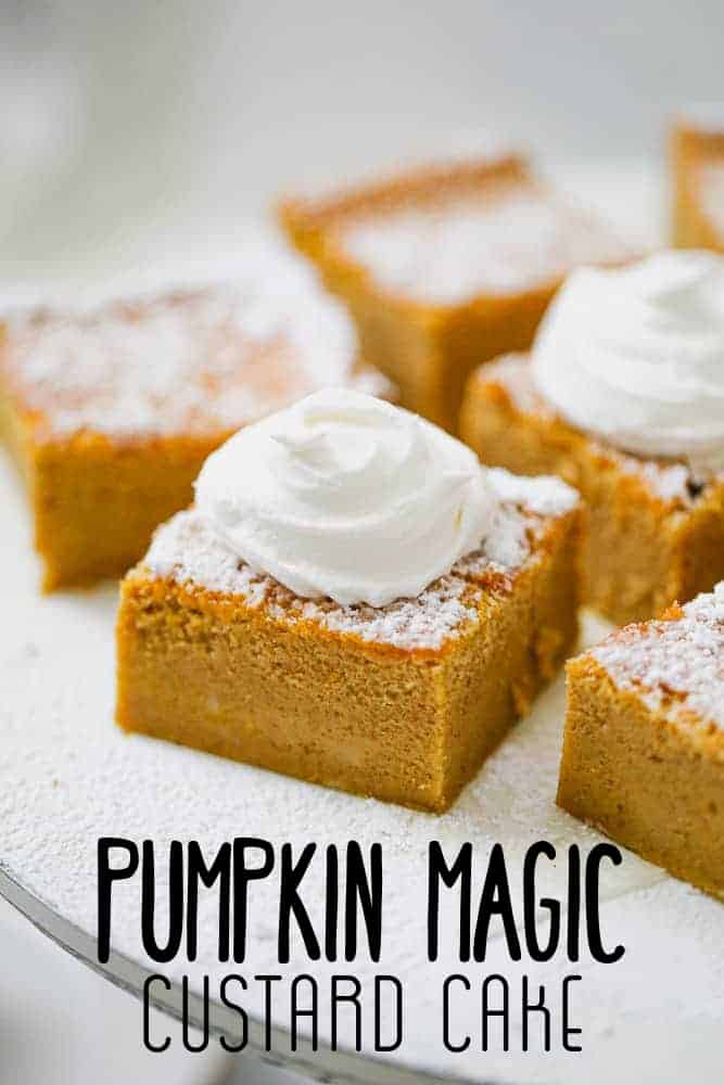 Pumpkin Magic Cake