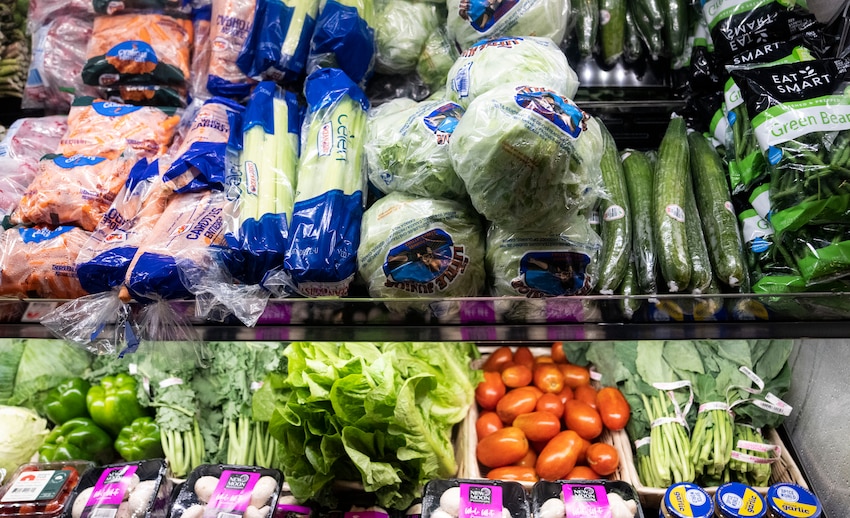 Produce inside of The Market at Hollins Market, in Baltimore, Tuesday September 17, 2024.