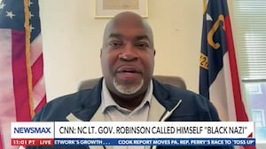 Mark Robinson on Newsmax TV.