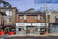 The Revue Film Society, the not-for-profit board that operates the historic cinema in the city’s west end, obtained an interim 10-day injunction from the Ontario Superior Court of Justice, preventing the theatre’s landlords from “evicting, locking out, or otherwise interfering with Revue’s business operations” until trial or further court order. The Globe spoke with Serena Whitney, head programmer at Revue Cinema in 
Toronto, Ontario on July 2, 2024. 
(Carlos Osorio/The Globe and Mail) 