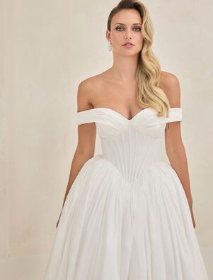 Blanc by Calla Blanche B25111 Paola Ball Gown Wedding Dress