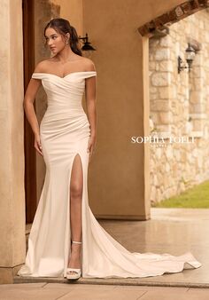 Sophia Tolli Y3167, Ruby Fit-and-Flare Wedding Dress