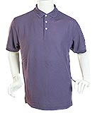 Short Sleeve Pima Cotton Purple Polo Shirt