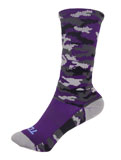 Purple Camo Socks