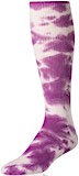 Tie-Dyed Purple Athletic Socks