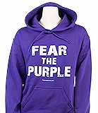 Fear the Purple Hoodie Sweatshirt